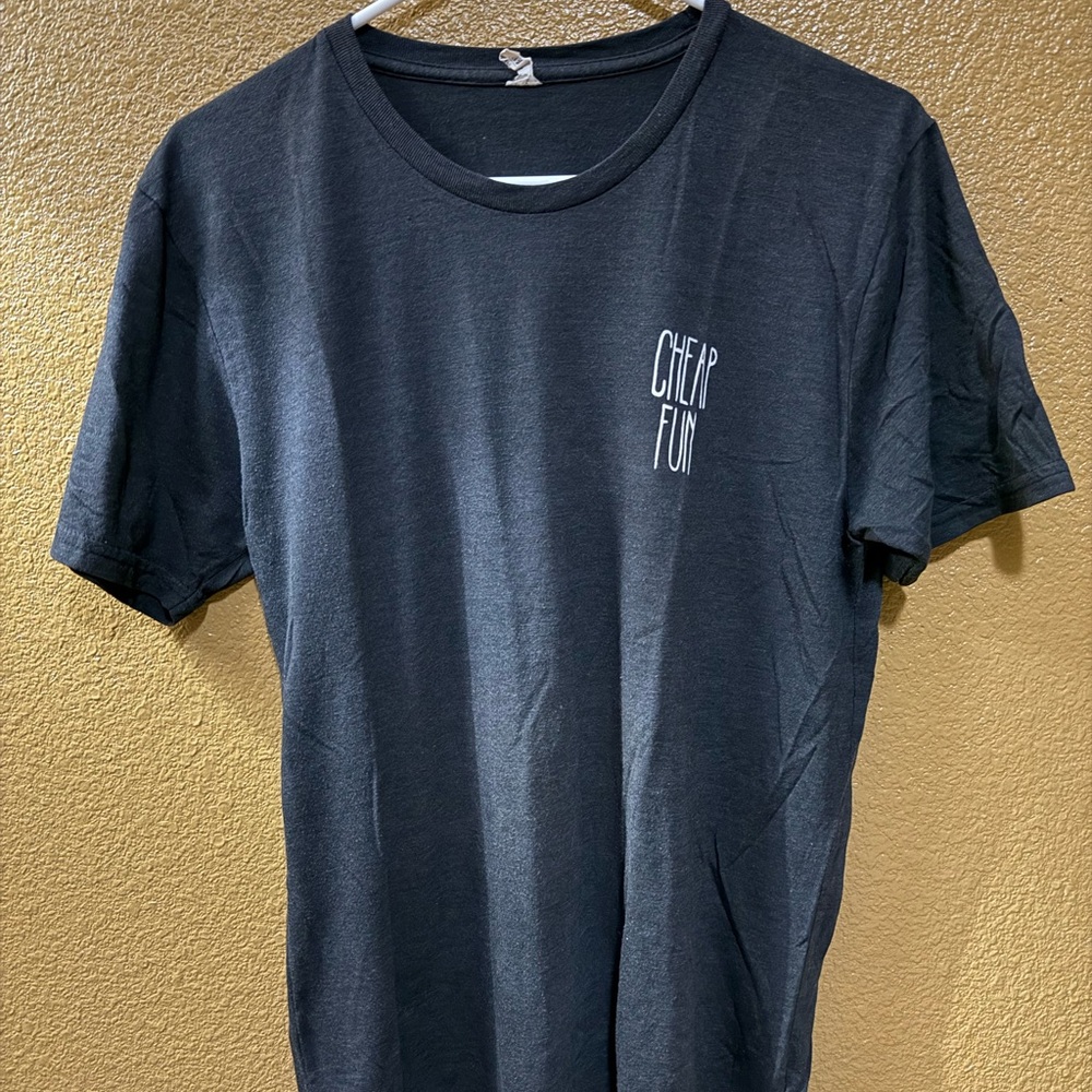 10 Barrel Cheap Fun Black Graphic Crewneck T-Shirt - Men's